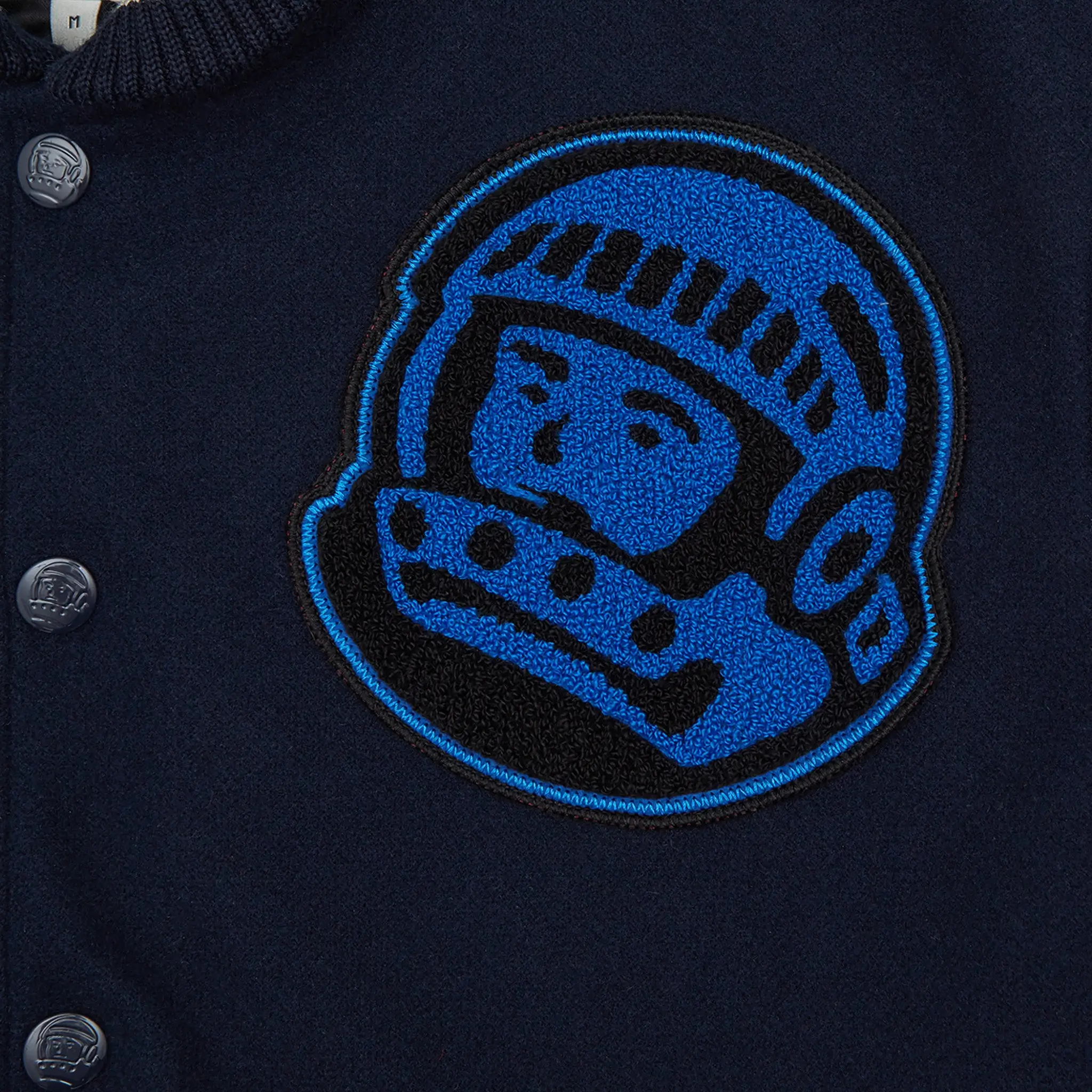 Billionaire boys club astro navy varsity jacket 4