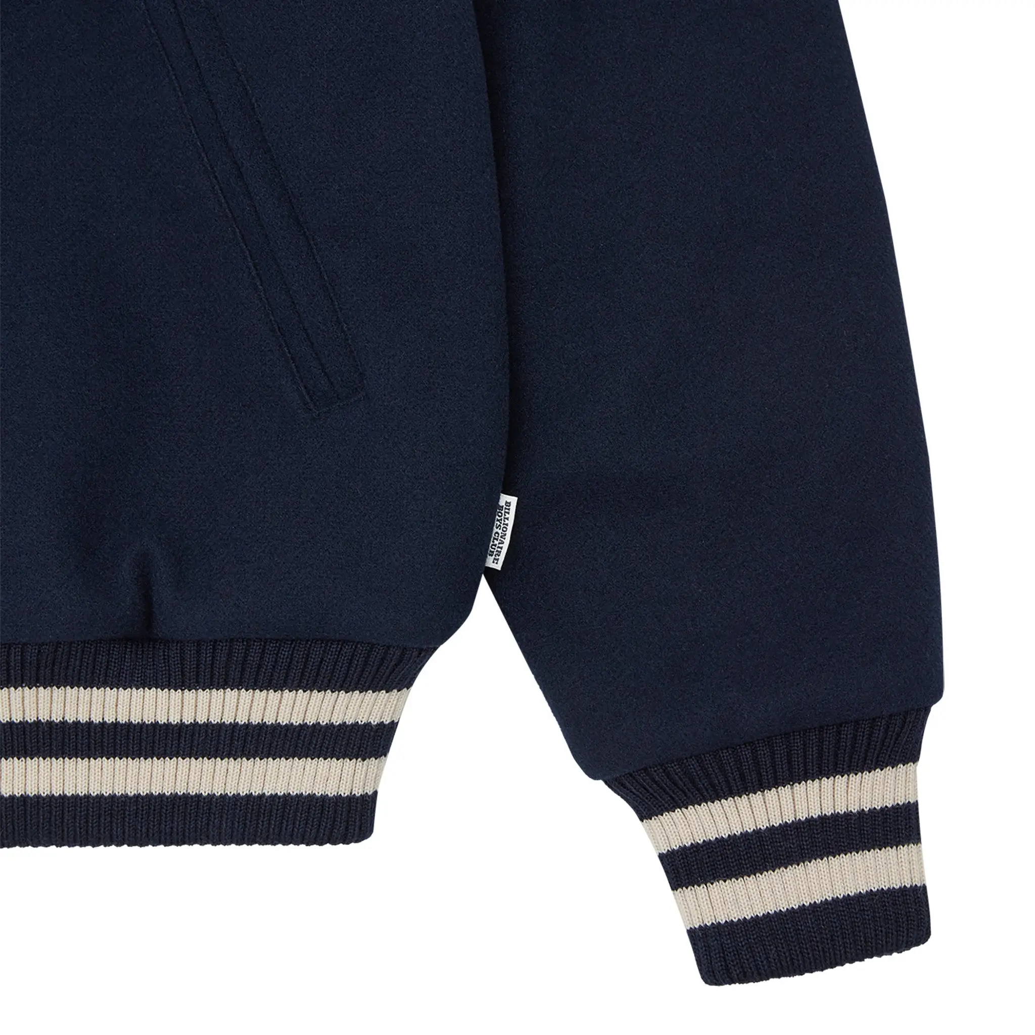Billionaire boys club astro navy varsity jacket 5