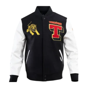 Black tuskegee golden tigers classic jacket