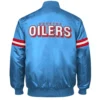 Blue houston oilers retro jacket