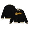 Boston bruins 100th anniversary full snap varsity jacket