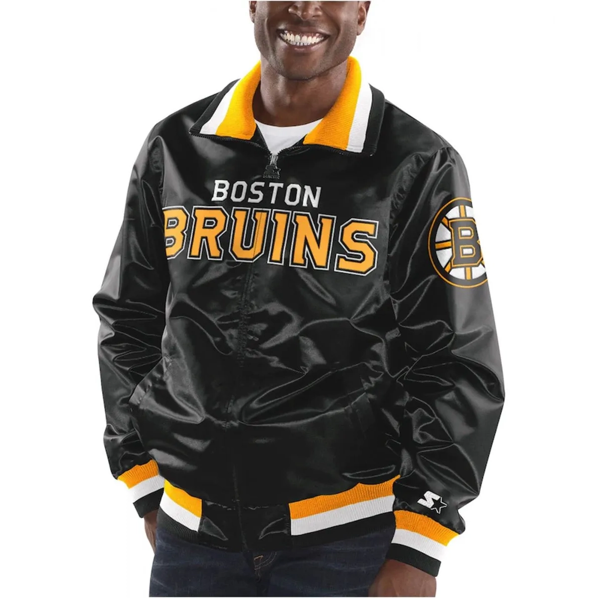 Boston bruins captain ii full zip jacket