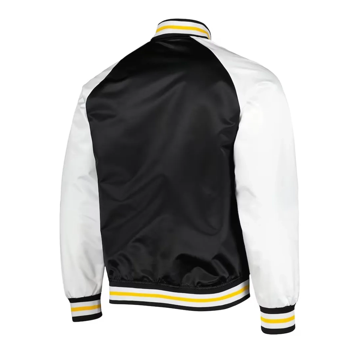 Boston bruins prime time black satin jacket