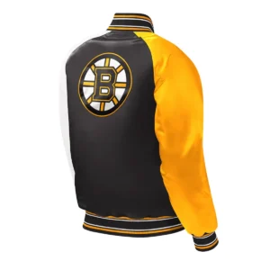 Boston bruins youth satin jacket