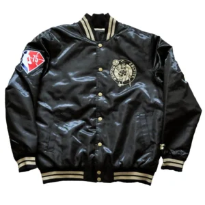 Boston celtics 75th anniversary black jacket