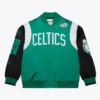 Boston celtics green team origins jacket