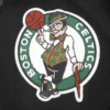 Boston celtics mashup black wool and leather varsity jacket 7