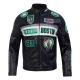 Boston celtics moto jacket