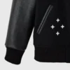 Boston celtics ovo x nba wool leather waist detail