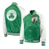 Boston celtics point guard green varsity jacket