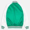 Boston celtics prime times satin green white jacket
