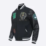 Boston Celtics Pro Prep Wool/Leather Jacket