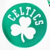 Boston celtics script tail black and white varsity jacket 7