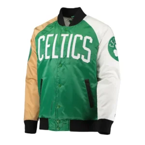 Boston celtics tricolor remix jacket
