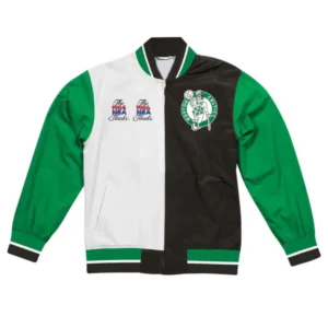 Boston celtics warm up team history jacket