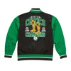 Boston celtics warm up team history satin jacket