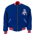 Boston Patriots 1965 Authentic Blue Wool Jacket