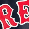 Boston red sox full real leather varsity jacket navy 3