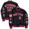 Boston red sox ovo x new era full snap twill jacket