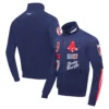 Boston red sox pro standard full zip stand up collar polyester varsity jacket 2