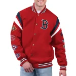 Boston Red Sox Quick Red Cotton Jacket