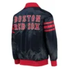 Boston red sox the captain ii satin varsity jacket navy 2