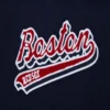 Boston red sox womens script tail wool leather varsity jacket 4 1