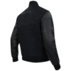 Boston triple black varsity jacket