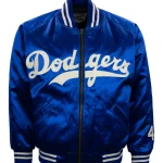 Brooklyn Dodgers Ebbets 1937 Authentic Royal Blue Satin Jacket