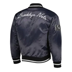 Brooklyn nets 10th anniversary charcoal jacket