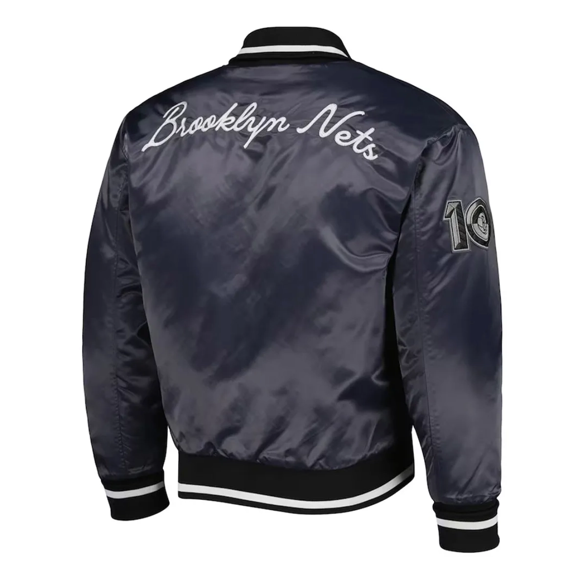Brooklyn nets 10th anniversary charcoal jacket