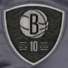 Brooklyn nets 10th anniversary satin jacket