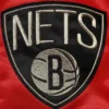 Brooklyn nets black history month 75th anniversary varsity jacket