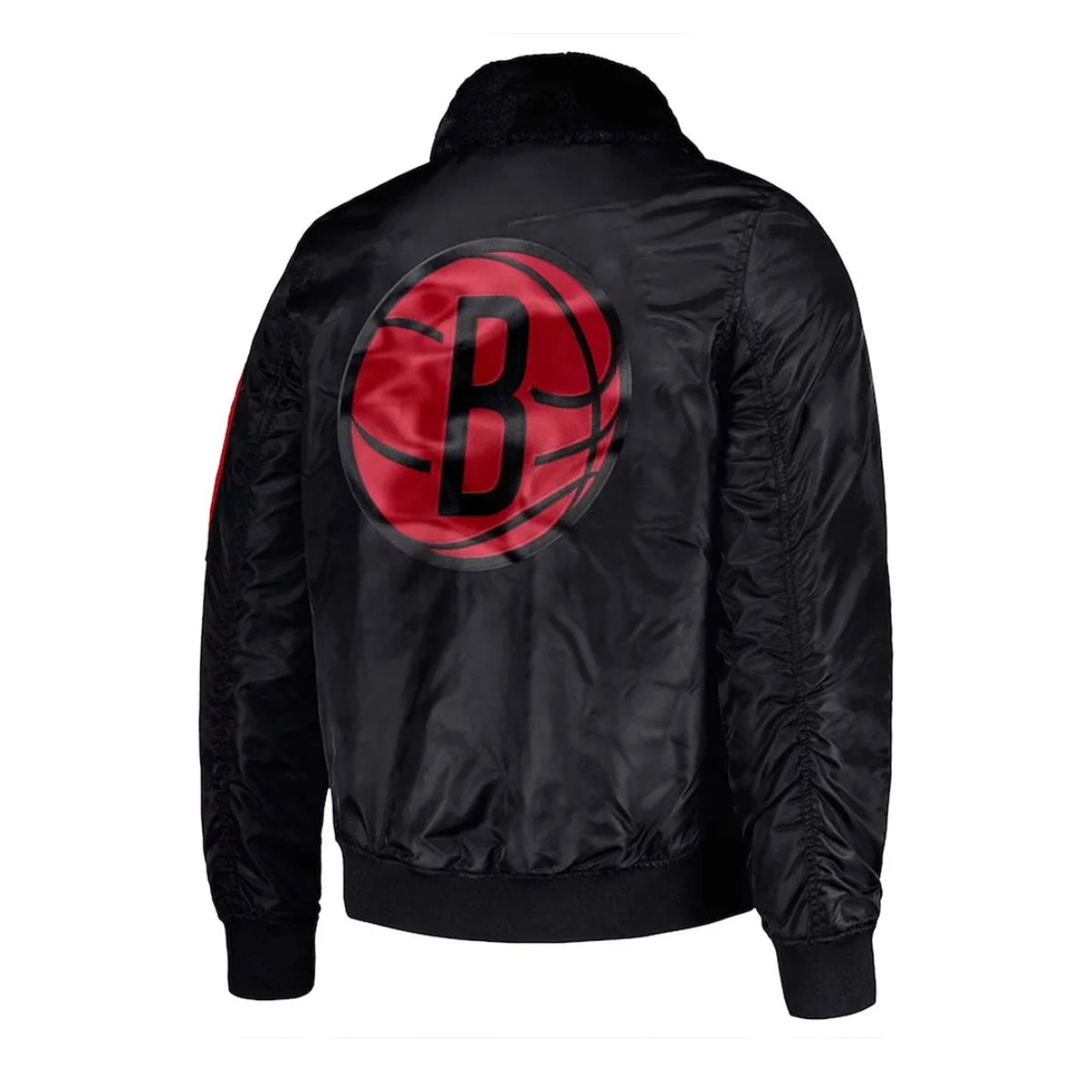 Brooklyn nets black history month bomber jacket