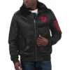 Brooklyn nets black history month zipper jacket
