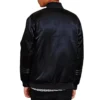 Brooklyn nets black satin jacket
