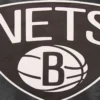 Brooklyn nets genuine leather varsity jacket black 4
