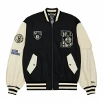 Brooklyn Nets L-2B Blue Satin Jacket