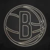Brooklyn nets pro standard black and gold varsity jacket 9