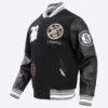 Brooklyn nets pro standard pro prep black varsity jacket 1
