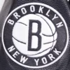 Brooklyn nets retro classic womens wool leather varsity jacket black 10