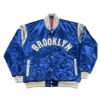 Brooklyn nets tip tops two satin jacket