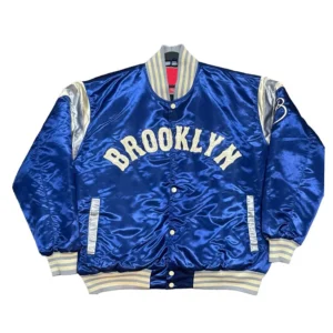 Brooklyn nets tip tops two satin jacket