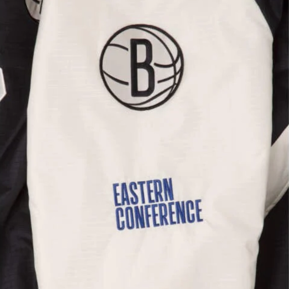 Brooklyn nets x new era x alpha l 2b bomber jacket 5
