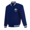 Buffalo sabres all wool full snap jacket