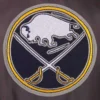 Buffalo sabres front hit gray varsity jacket