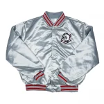 Buffalo Sabres Vintage Silver Satin Jacket