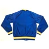 Buffalo sabres vintage blue satin bomber jacket