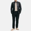 Cafe racer black jacket