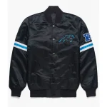 Carolina Panthers Classic Black Satin Jacket
